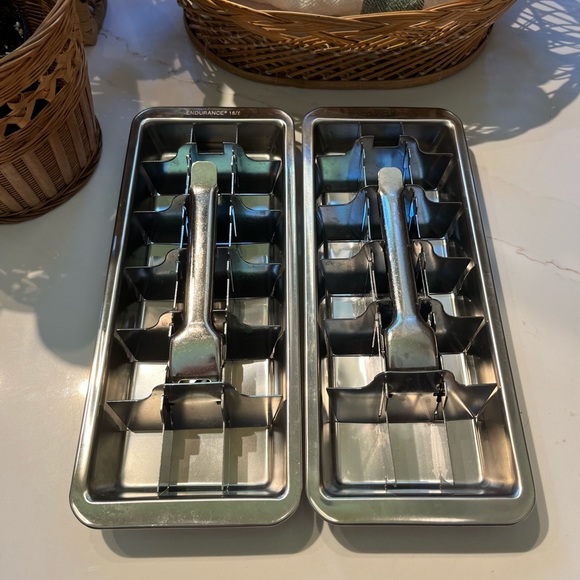 Retro inspired ice cube trays set/2 - Picture 5 of 12
